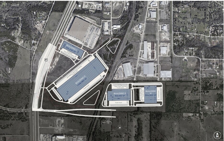 S Highway 67, Cedar Hill, TX à louer - Plan de site - Image 3 de 6