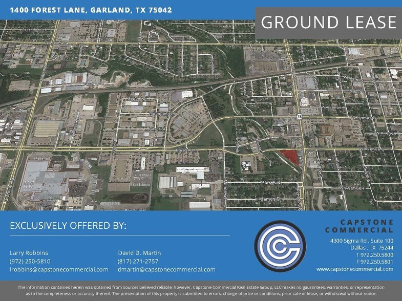 1400 Forest Ln, Garland, TX à louer - Photo du bâtiment - Image 3 de 4