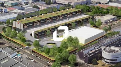 Bobigny, SSD - Aérien  Vue de la carte