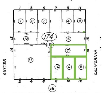 701 N California St, Stockton, CA à vendre - Plan cadastral - Image 3 de 5