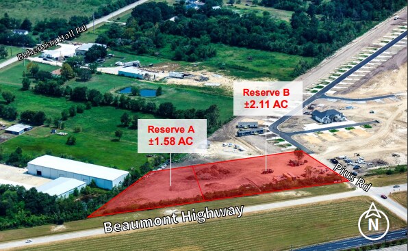 Pius Rd & Beaumont Hwy, Crosby, TX à vendre Aérien- Image 1 de 2