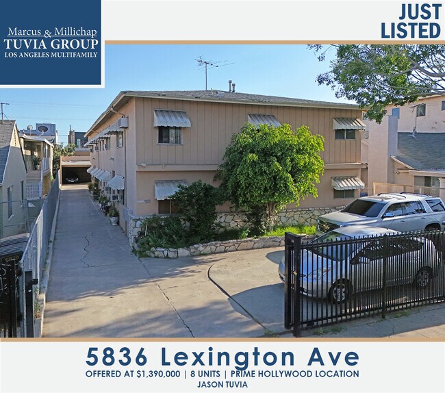 Plus de détails pour 5836 Lexington Ave, Los Angeles, CA - Multi-résidentiel à vendre