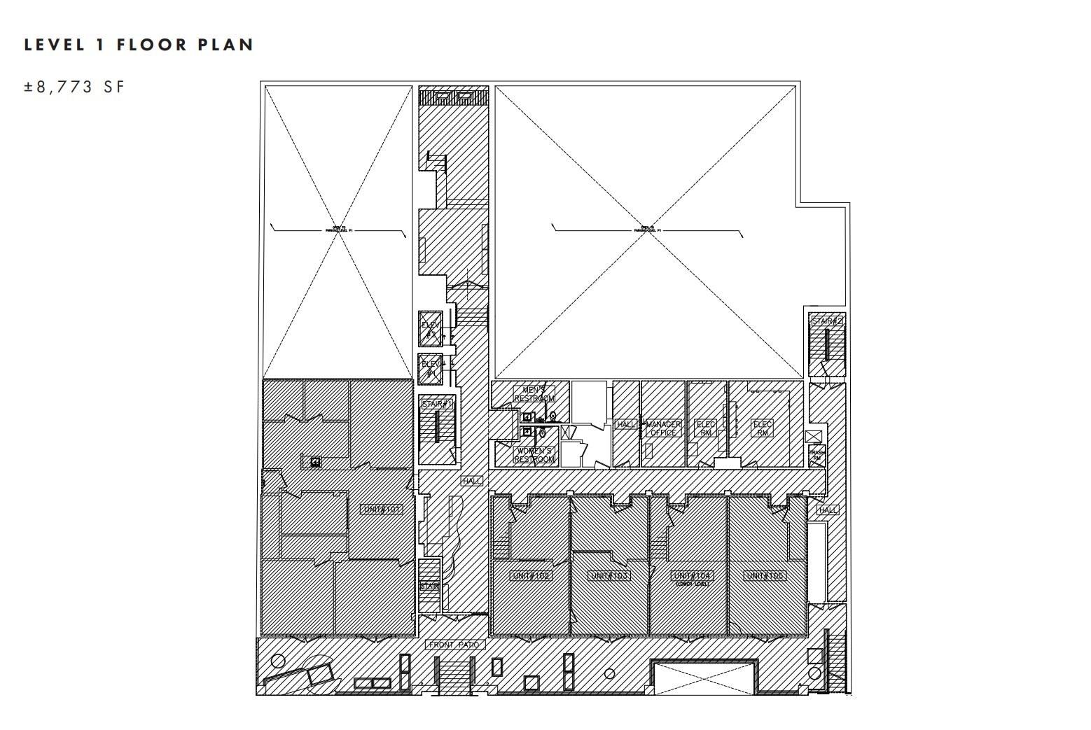 8981 W Sunset Blvd, West Hollywood, CA for lease Floor Plan- Image 1 of 1