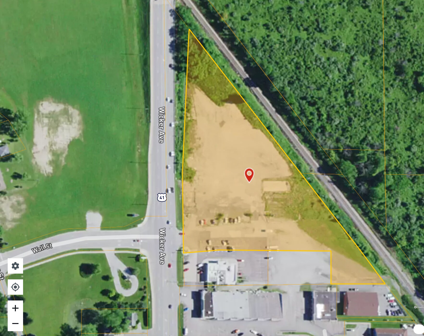 9125 Wicker Ave, Saint John, IN à vendre Aérien- Image 1 de 4