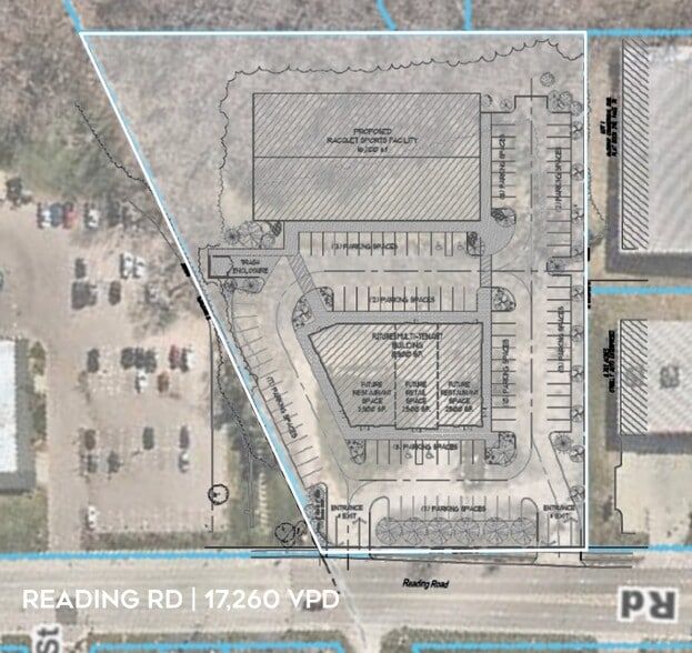 10890 Reading Rd, Cincinnati, OH for lease - Site Plan - Image 1 of 6
