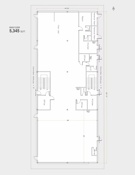 95 McLeod Ave, Spruce Grove, AB for lease - Floor Plan - Image 3 of 3
