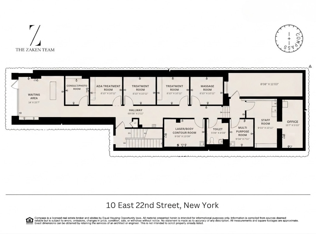 10 E 22nd St, New York, NY à louer Plan d’étage- Image 1 de 16