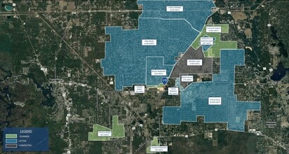 00 N Lecanto Hwy, Lecanto, FL - Aérien Vue de la carte