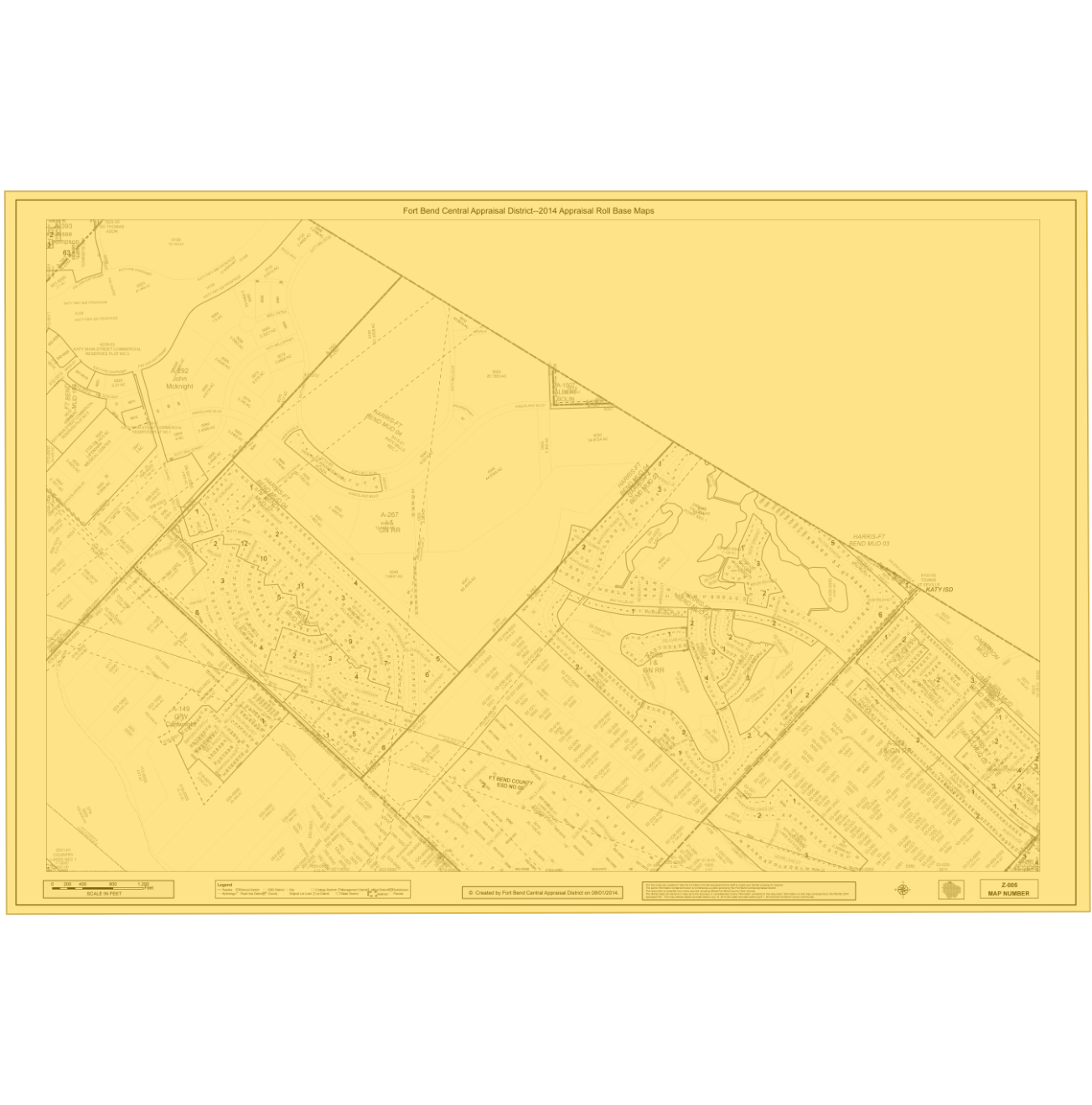 Katy Fort Bend & Kingsland, Katy, TX à vendre Plan cadastral- Image 1 de 2