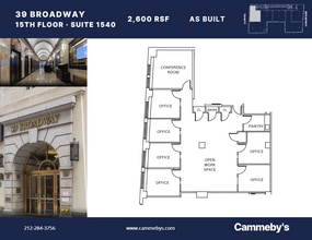39 Broadway, New York, NY for lease Floor Plan- Image 1 of 1