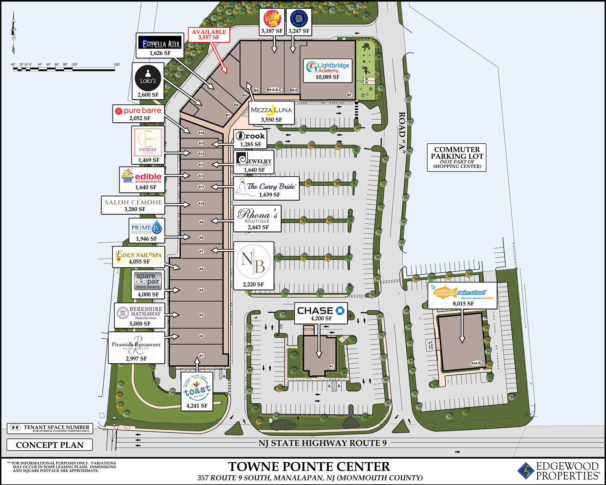 357-359 US Highway 9, Manalapan Township, NJ for lease Site Plan- Image 1 of 1