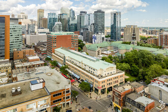 1616-1626 St Sainte-Catherine O, Montréal, QC - aerial  map view