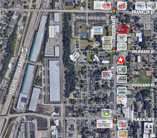 932 S Division Ave, Grand Rapids, MI à louer - Photo du bâtiment - Image 2 de 3