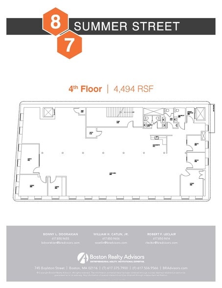 71 Summer St, Boston, MA à louer - Plan d’étage - Image 3 de 9