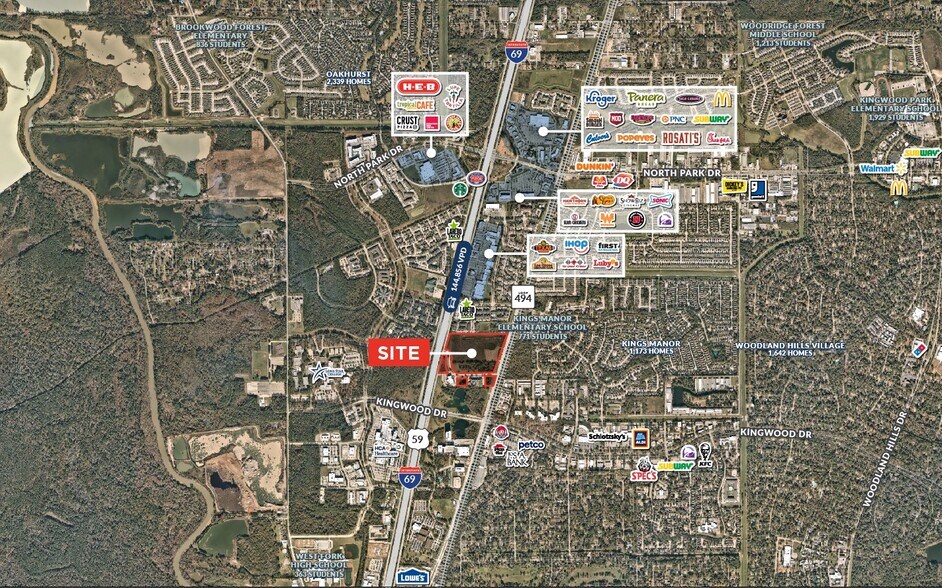 23320 Highway 59 N, Kingwood, TX à vendre - Aérien - Image 1 de 4