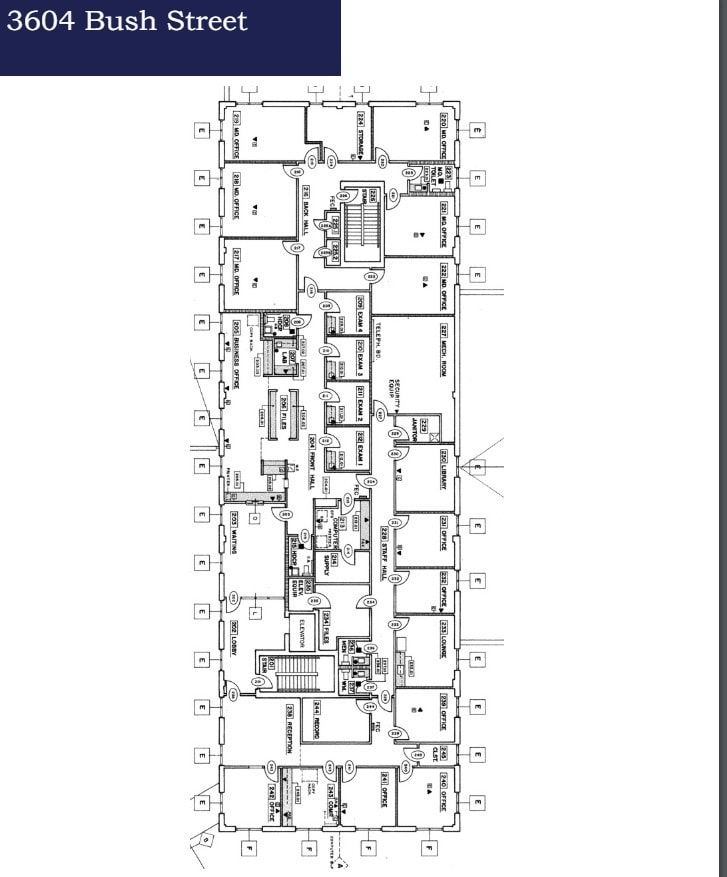 3604 Bush St, Raleigh, NC à louer Plan d’étage- Image 1 de 1