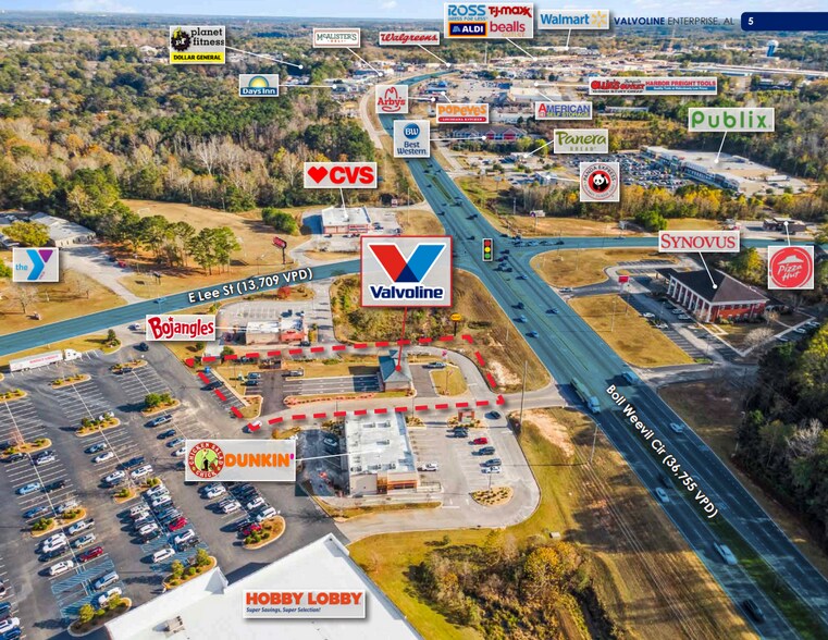 904 Boll Weevil Cir, Enterprise, AL à vendre - Photo du bâtiment - Image 3 de 4