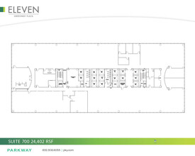 11 Greenway Plz, Houston, TX à louer Plan d  tage- Image 1 de 1