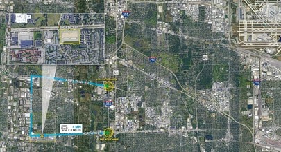 1 E North Ave, Glendale Heights, IL - AÉRIEN  Vue de la carte - Image1