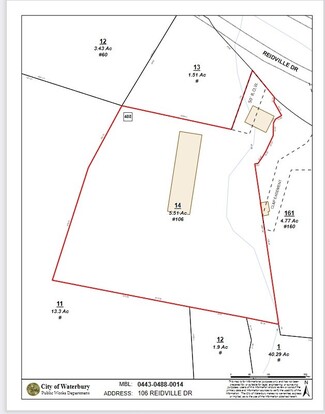 More details for 106 Reidville Dr, Waterbury, CT - Land for Lease