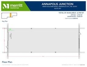 10840 Guilford Rd, Annapolis Junction, MD for lease Floor Plan- Image 1 of 1