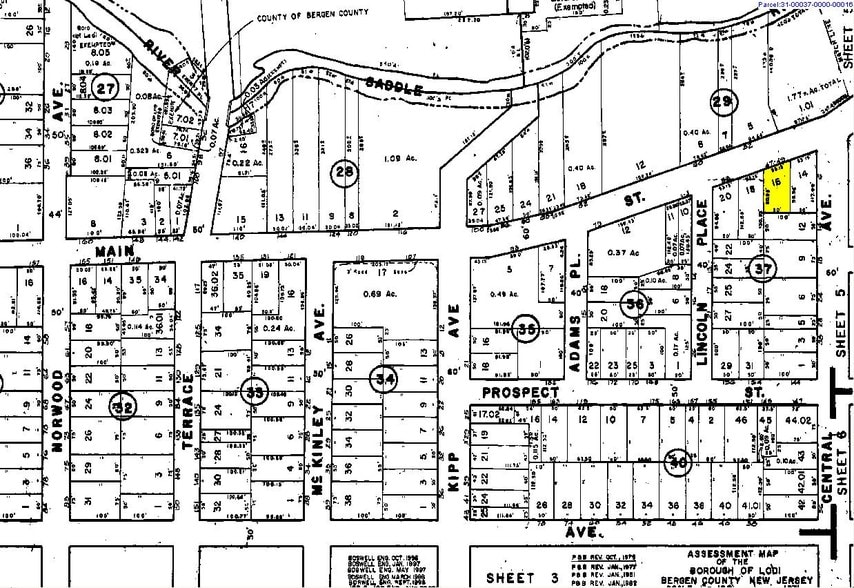 47-49 S Main St, Lodi, NJ for sale - Plat Map - Image 3 of 20