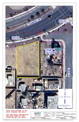 Plus de détails pour 11833 W Thunderbird Rd, El Mirage, AZ - Terrain à vendre