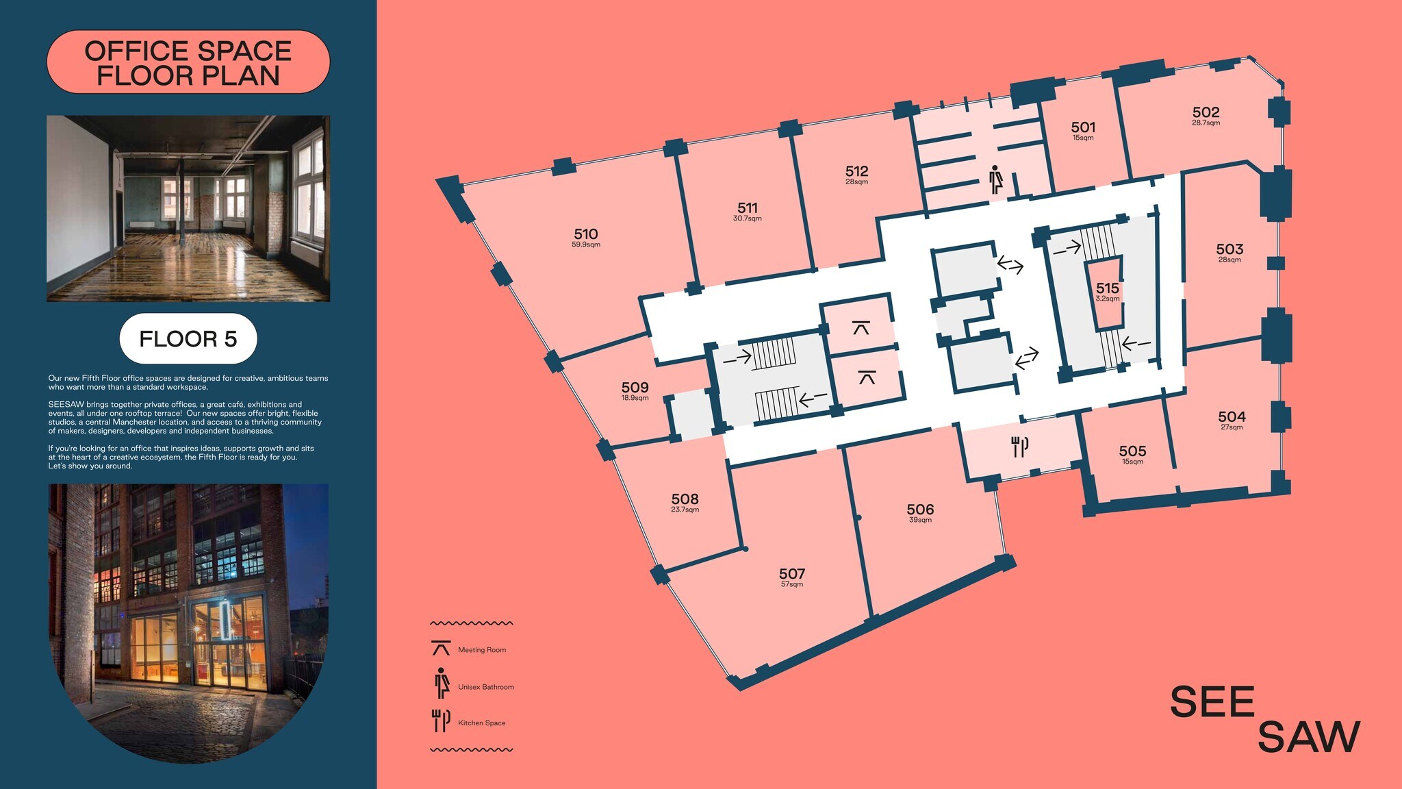 86 Princess St, Manchester à louer Plan de site- Image 1 de 9
