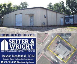 Plus de détails pour 600 N 4th St, Fort Smith, AR - Flex à vendre