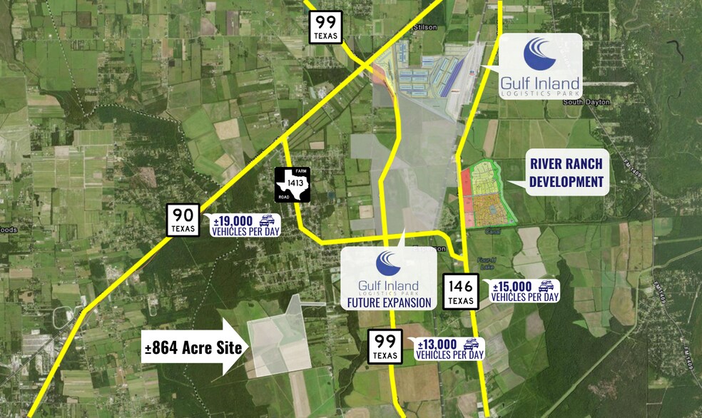 CR 486, Dayton, TX à vendre - Photo du bâtiment - Image 2 de 3