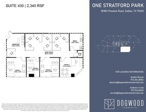 18383 Preston Rd, Dallas, TX for lease Floor Plan- Image 1 of 1