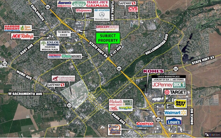 1082 E 1st Ave, Chico, CA for lease - Building Photo - Image 2 of 4