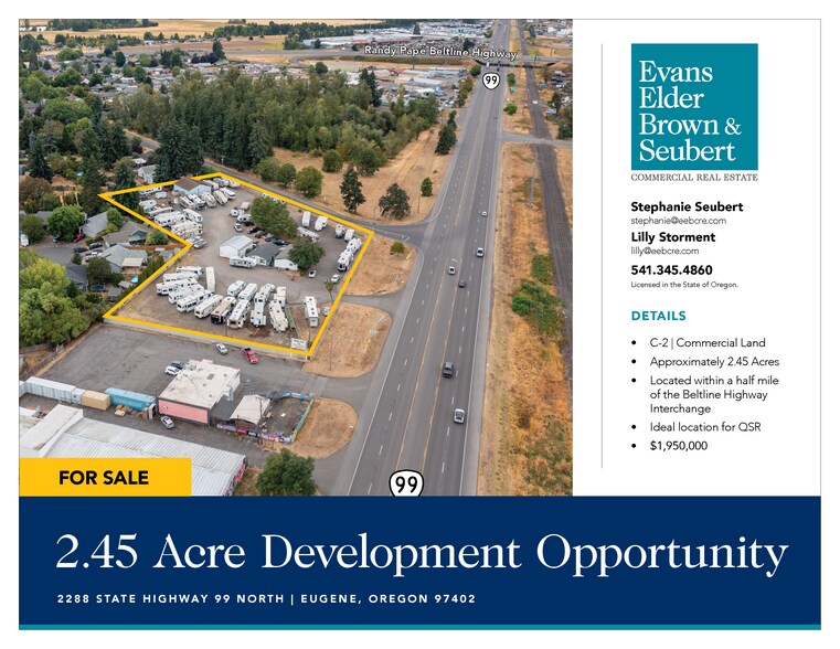 2288 Highway 99 N, Eugene, OR à vendre - Photo du bâtiment - Image 2 de 17