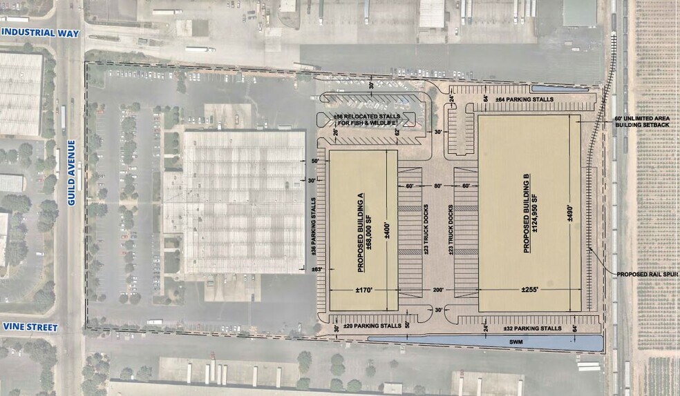 850 S Guild Ave, Lodi, CA à louer - Photo du bâtiment - Image 2 de 2