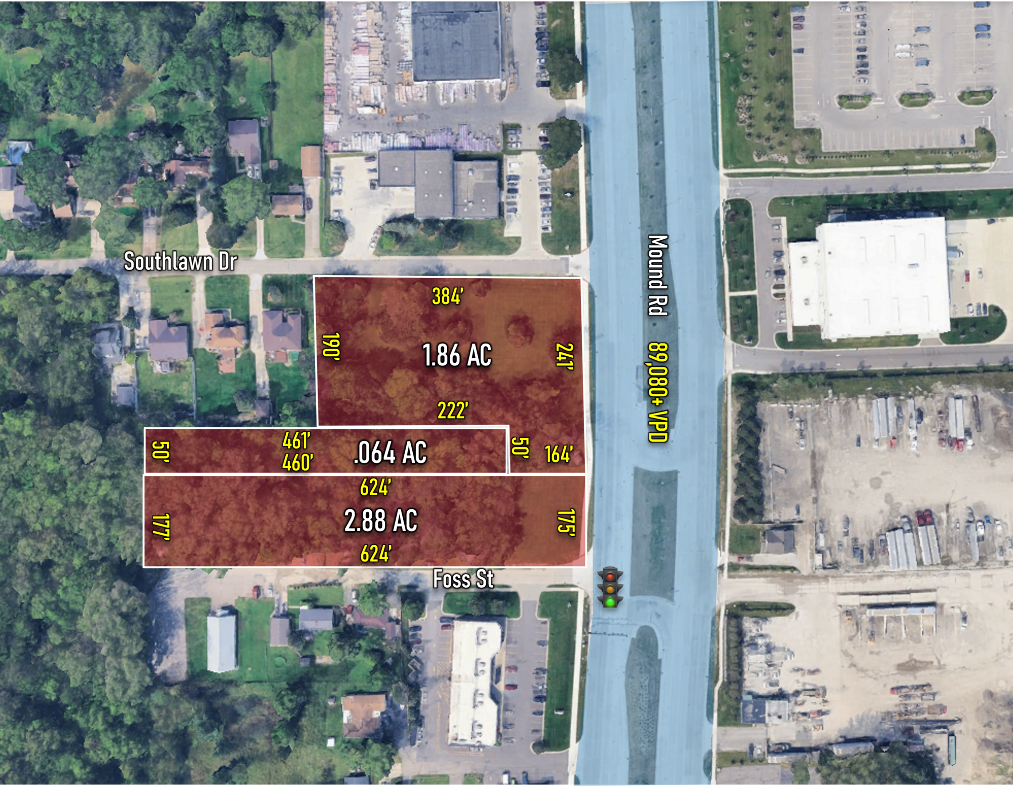 33353-33433 Mound Rd, Sterling Heights, MI for sale Primary Photo- Image 1 of 2