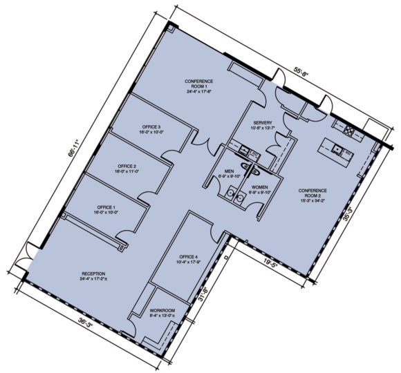 4021 Preston Rd, Plano, TX à louer Plan d’étage- Image 1 de 1
