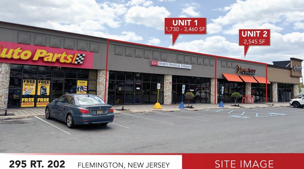 295 US Highway 202, Flemington, NJ for lease - Building Photo - Image 1 of 4