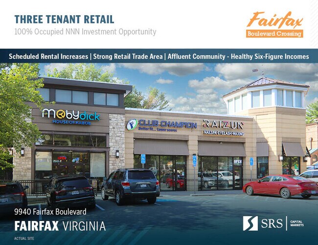 Plus de détails pour 9940 Fairfax Blvd, Fairfax, VA - Commerce de détail à vendre