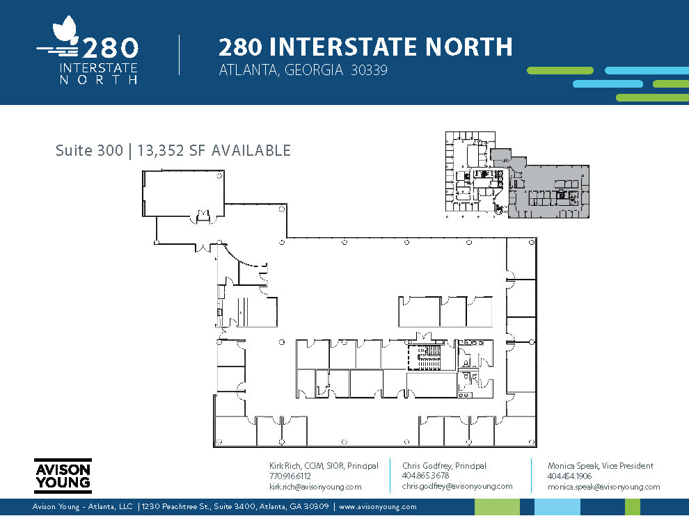 280 Interstate N Cir, Atlanta, GA à louer Plan d  tage- Image 1 de 1