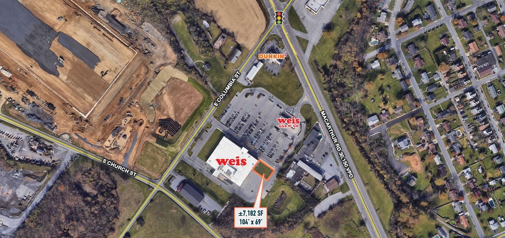 3644 Macarthur Rd, Whitehall, PA à louer - Aérien - Image 1 de 2