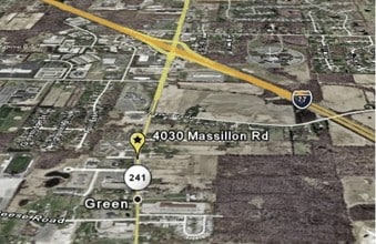4030 Massillon Rd, Uniontown, OH - Aerial  map view