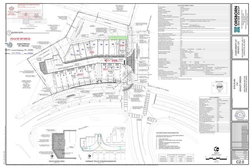 2719 Ashley Rd, Charlotte, NC for sale - Site Plan - Image 2 of 2
