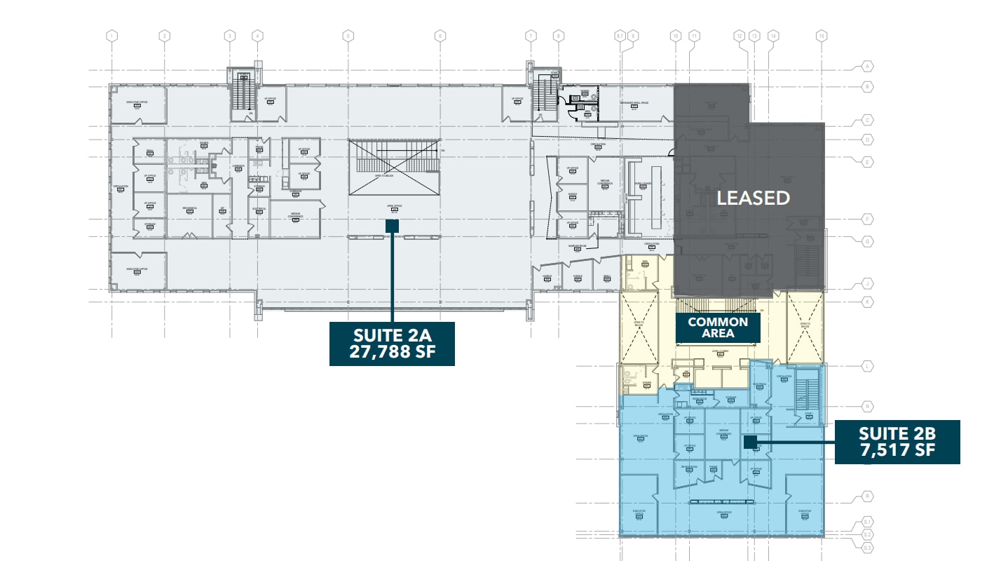 15505 Wright Brothers Dr, Addison, TX à louer Plan d’étage- Image 1 de 1