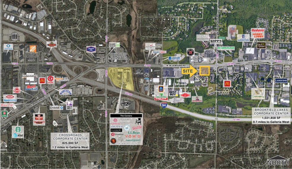 19035 W Bluemound Rd, Brookfield, WI à louer - Photo du bâtiment - Image 2 de 10