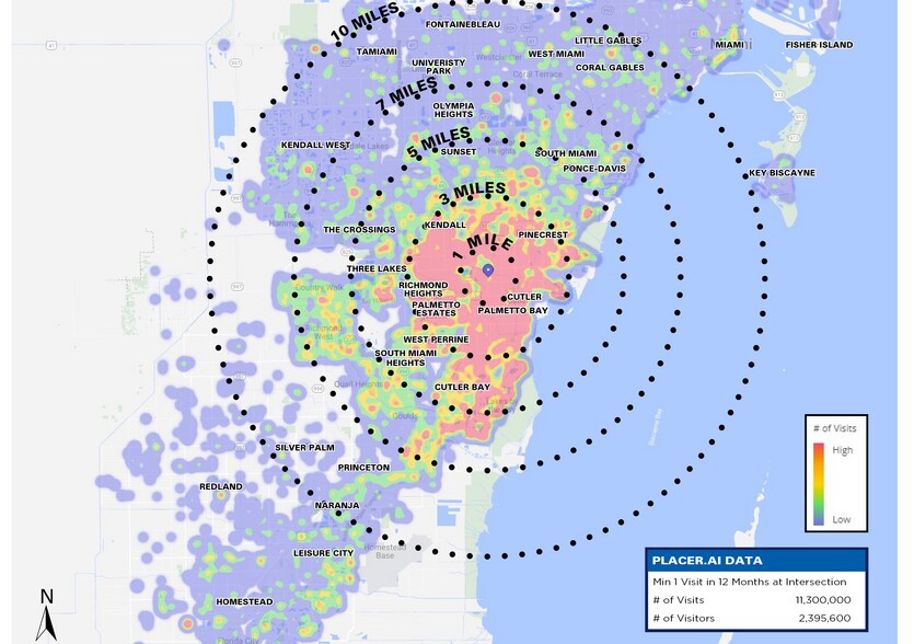 13601-13869 S Dixie Hwy, Miami, FL à louer - Photo du bâtiment - Image 2 de 4