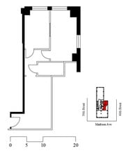 274 Madison Ave, New York, NY à louer Plan d’étage- Image 1 de 1