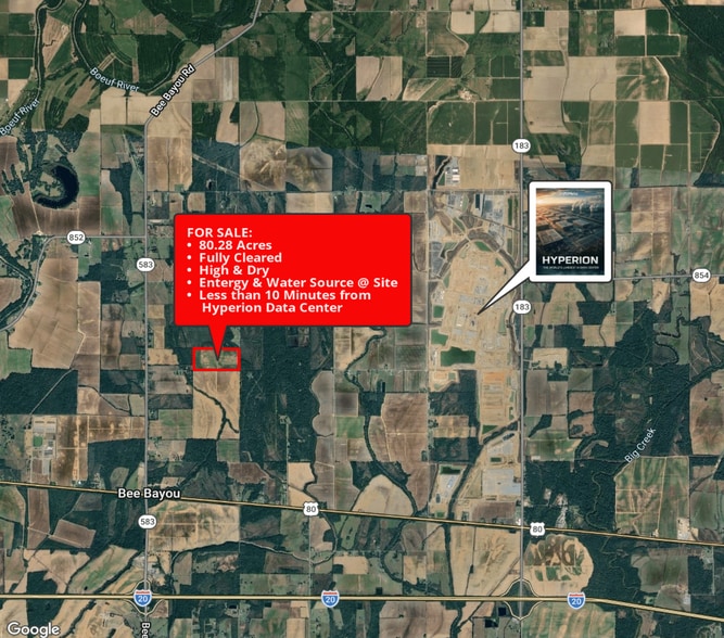 NW Quadrant of Bruce Thomas Rd and Carol ln, Rayville, LA for sale - Building Photo - Image 2 of 29
