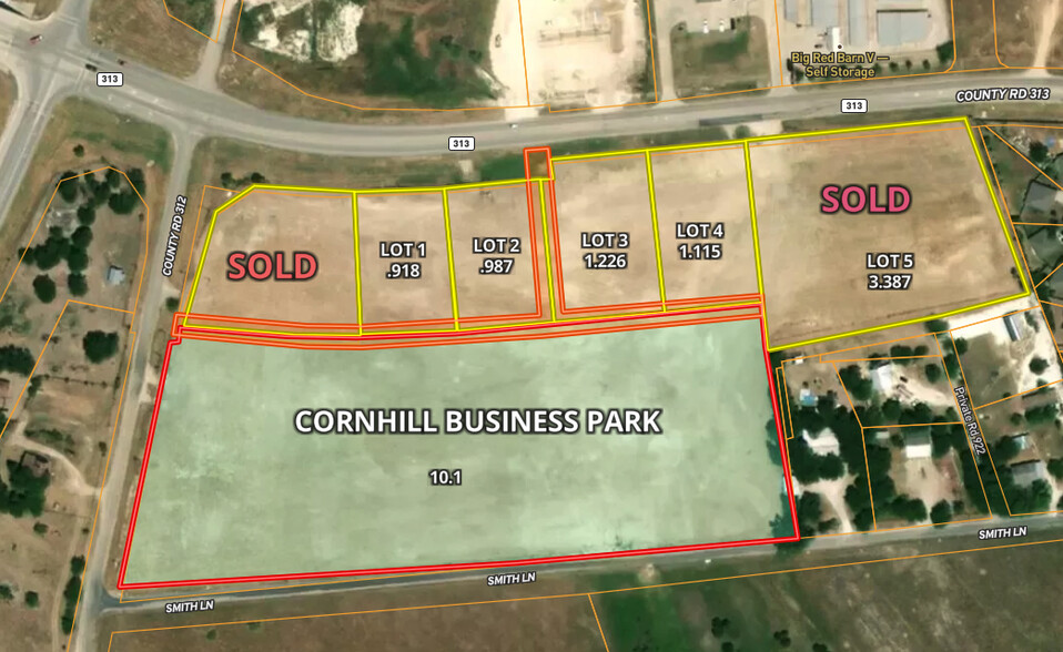 150 County 313 Rd, Jarrell, TX à vendre - Plan de site - Image 2 de 2