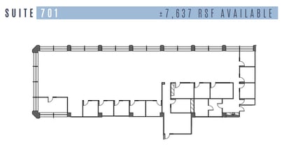 1 Kaiser Plz, Oakland, CA à louer Plan d’étage- Image 1 de 1