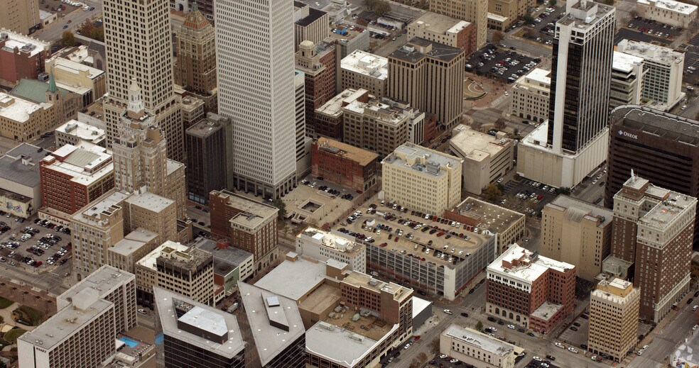522 S Boston Ave, Tulsa, OK for lease - Aerial - Image 2 of 56